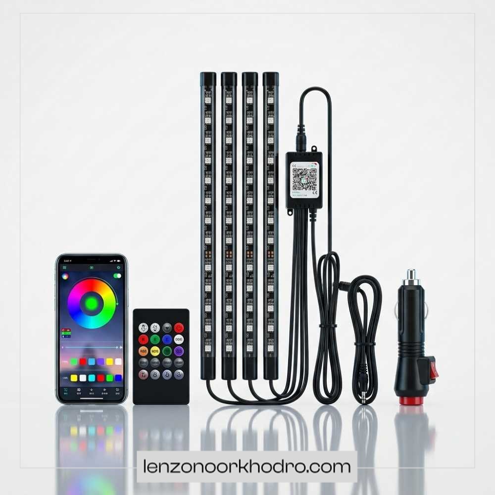 عکس اتمسفر لایت خودرو RGB PSD 116