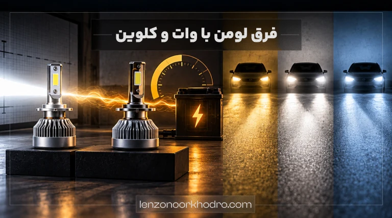 تفاوت لومن، وات و کلوین هدلایت