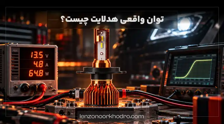 عکس توان واقعی هدلایت